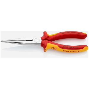 Knipex 26 16 200 Pliers Side Cutting Snipe Nose Side Cutter chrome-plated 200mm